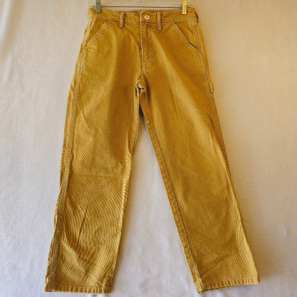 MOTHER Mustard color‎ jeans Carpenter Like Style. No Size Tag See Meassurements